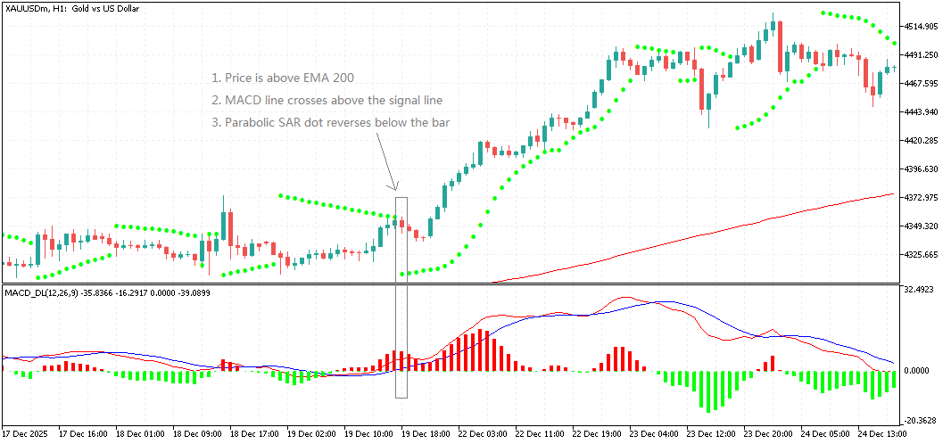 Long Setup Example