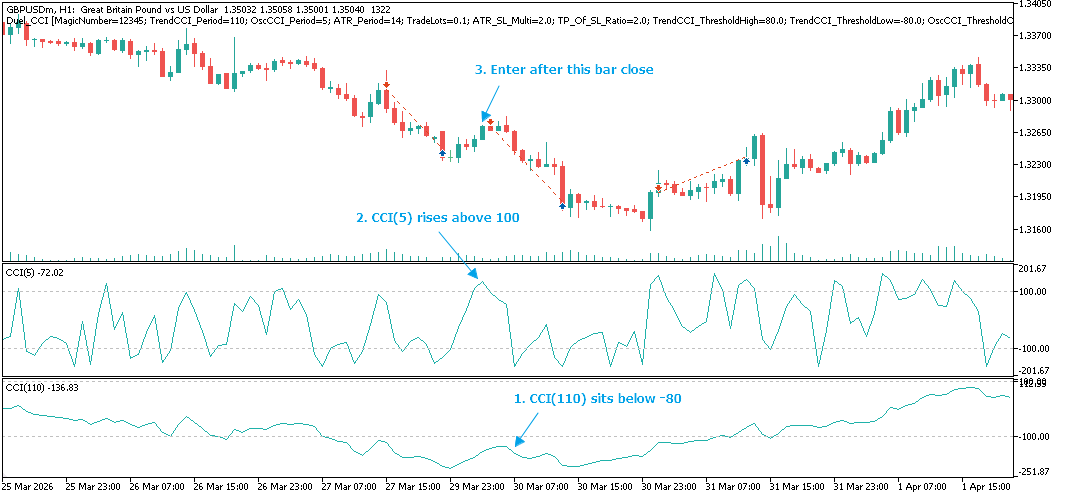 Short Setup Example